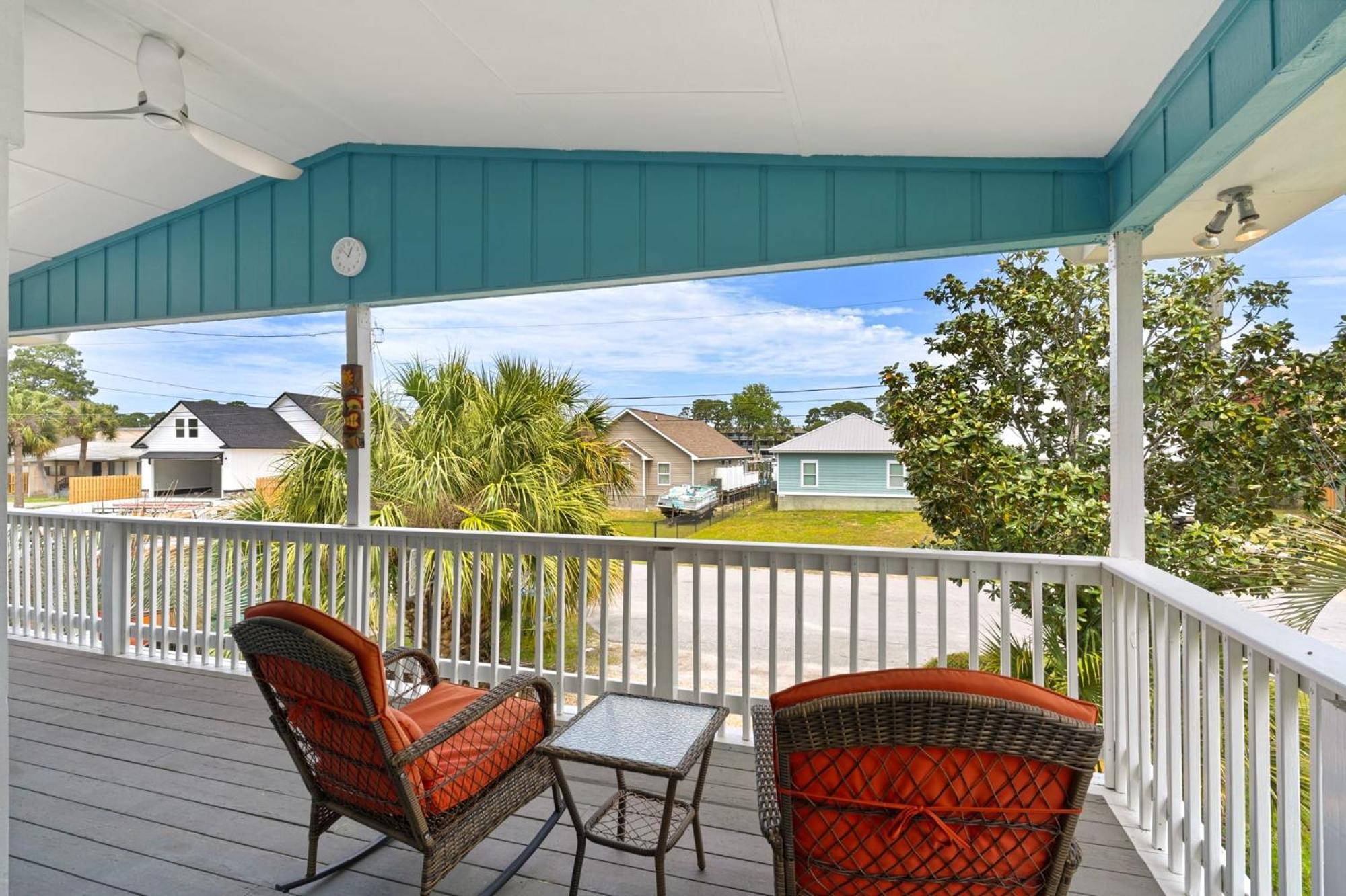 Walk To Restaurants Fire Pit Large Porch Holiday home Panama City Beach